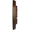 Ekena Millwork Odessa Ceiling Medallion (Fits Canopies up to 2 1/2"), 7 1/2"OD x 1 1/8"P, Root Beer Crackle CM07ODRBC - alternate 4